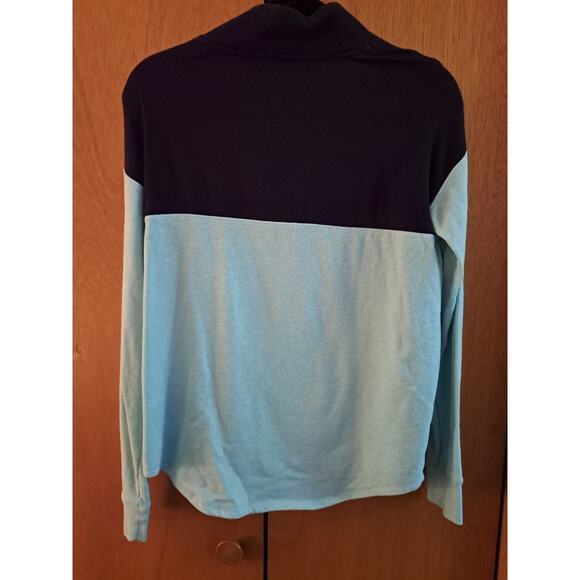 Girls Junior Plus Justice Blue and Black Dance Sweatshirt Size 18 - Picture 2 of 5